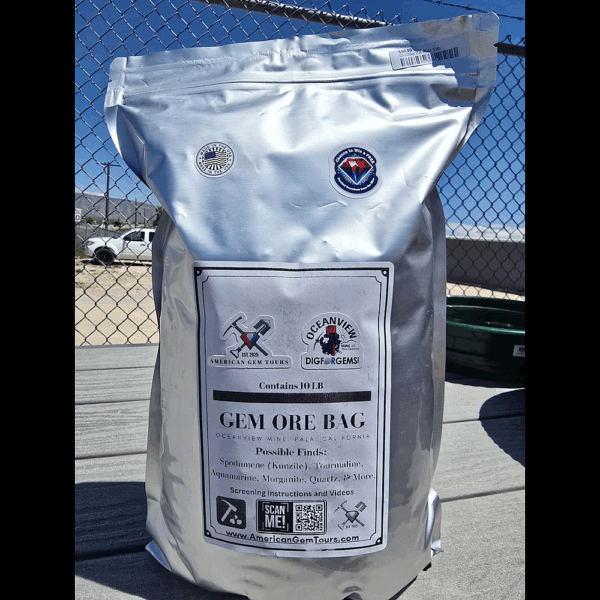 ORE Bag (Bulk) Mine Run Dirt and Gems From [Pala California]