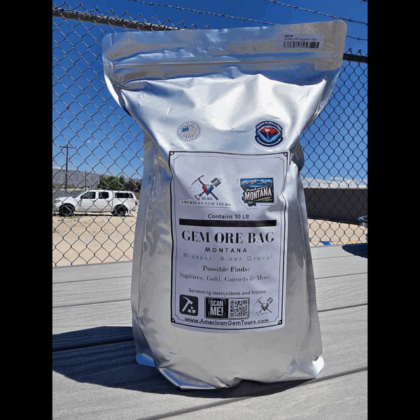 ORE Bag (Bulk) Mine Run Dirt and Gems From [Montana Sapphire]